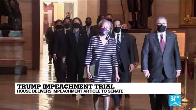 US House delivers Trump Impeachment articles to Senate, amid Republican senators’ hesitation