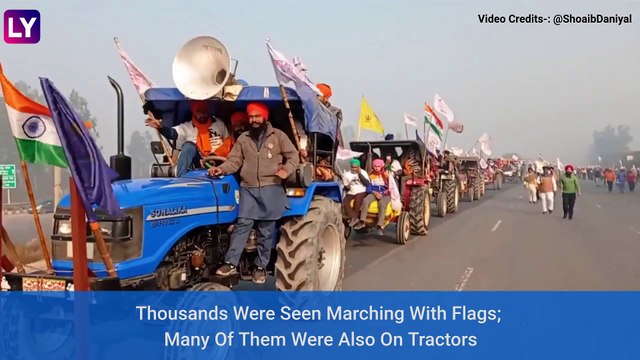 Tractor Rally: Farmers Break Barricades, Cops Use Tear Gas, Lathi-Charge Amid Republic Day Celebrations