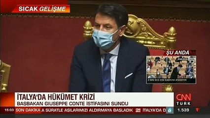 Son dakika... İtalya'da Başbakan Conte ve hükümeti istifa etti