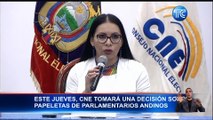 Este jueves, CNE tomará una decisión sobre papeletas de Parlamentos Andinos