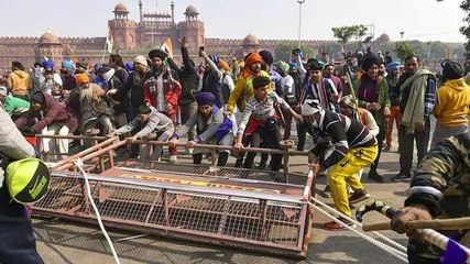 R-Day tractor rally turns violent, farmers storm Red Fort; MHA holds high-level meet over farm stir violence; more