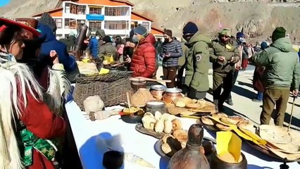 Food Festival of Kargil Ladakh ( Mamani )