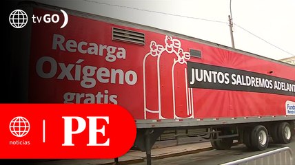 Ofrecen oxígeno gratis en Puente Piedra | Primera Edición
