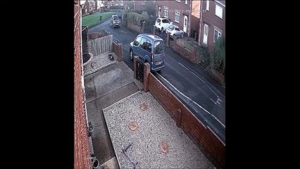 Delivery driver left fighting for his life after being thrown from the bonnet of his own van