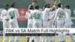 Pakistan vs South Africa || 1st Test - Day 1 || Full Match Highlights || cricket highlights 2
