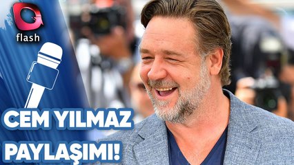 Russell Crowe'dan Cem Yılmaz Paylaşımı!