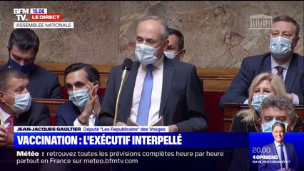 Olivier Véran: "Hormis l'Angleterre, la France est le pays qui vaccine au rythme le plus soutenu d'Europe"