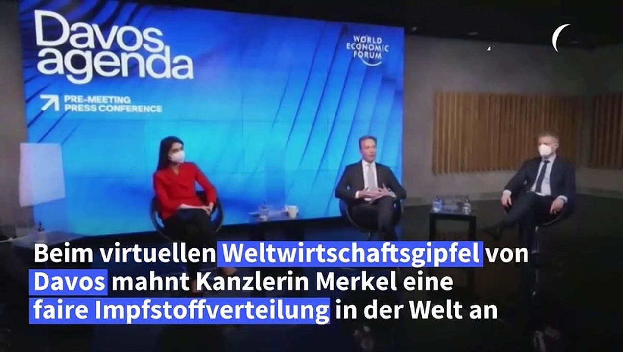 Merkel mahnt faire verteilung von impfstoffen an