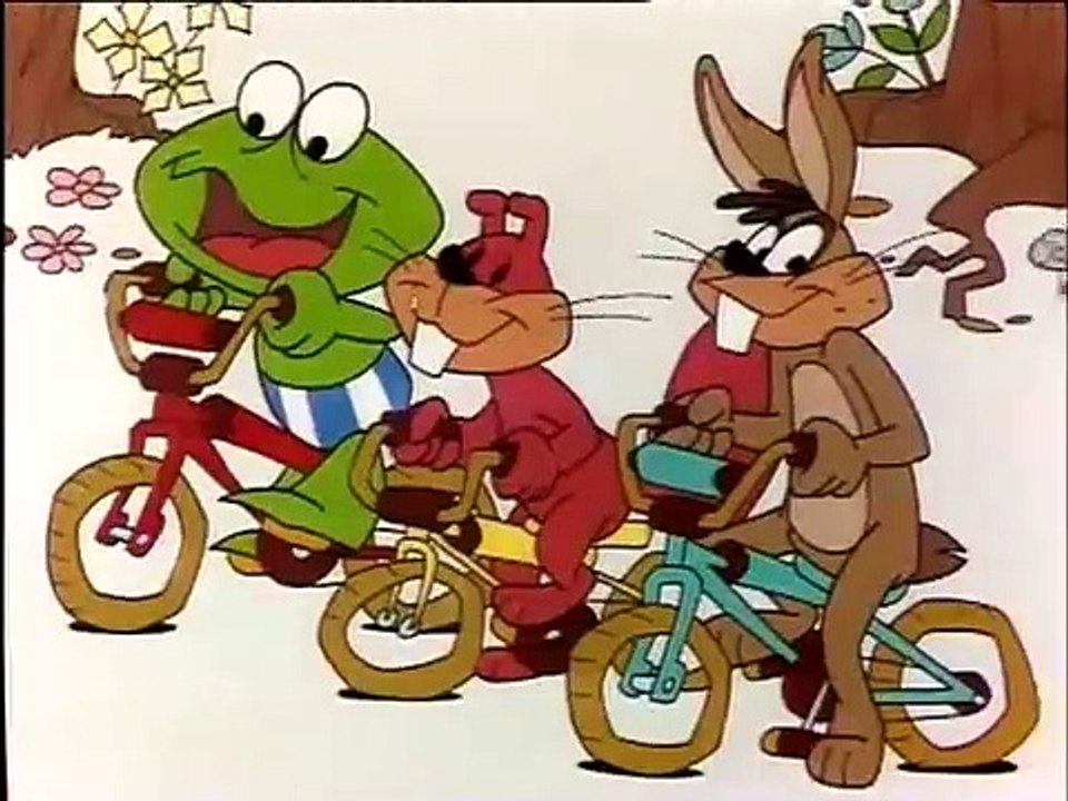 Plons de gekke kikker en de wielerwedstrijd