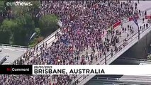 Miles de personas se manifiestan en Australia contra los abusos contra la población abor´igen