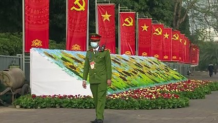 افتتاح جلسات الحزب الشيوعي في فيتنام وسط أجواء "قمع" للمعارضة