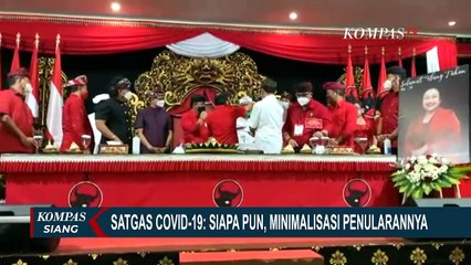 Syukuran PDIP Bali Disorot Usai Tiup Lilin dan Suap-suapan Tumpeng