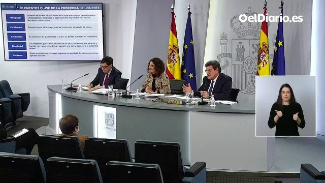 Aprobada la prórroga de ERTE y la prestación de autónomos hasta el 31 de mayo
