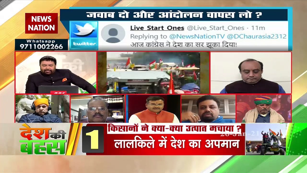 Desh Ki Bahas : अगर समाधान निकाला जाता तो आज हिंसा नहीं होती   : सूरत सिंह, मोगा, दर्शक