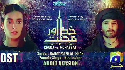 Descargar video: Khuda Aur Mohabbat Season 3 l Full OST l Rahat Fateh Ali Khan & Nish Asher l Live PK