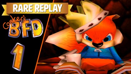 Conker's Bad Fur Day Walkthrough Part 1 (N64 - XBOX One)