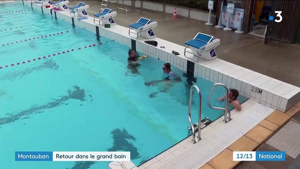 Covid-19 : la piscine extérieure de Montauban rouvre ses portes