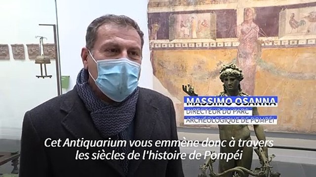 De nouveaux trésors de Pompéi exposés