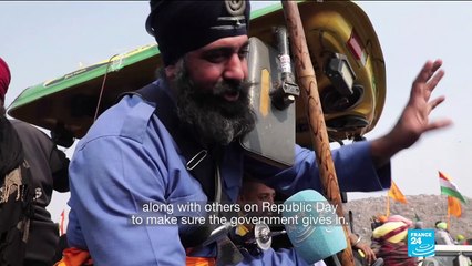 Indian farmers disrupt Republic Day celebrations with protest over farming reform, clash with police