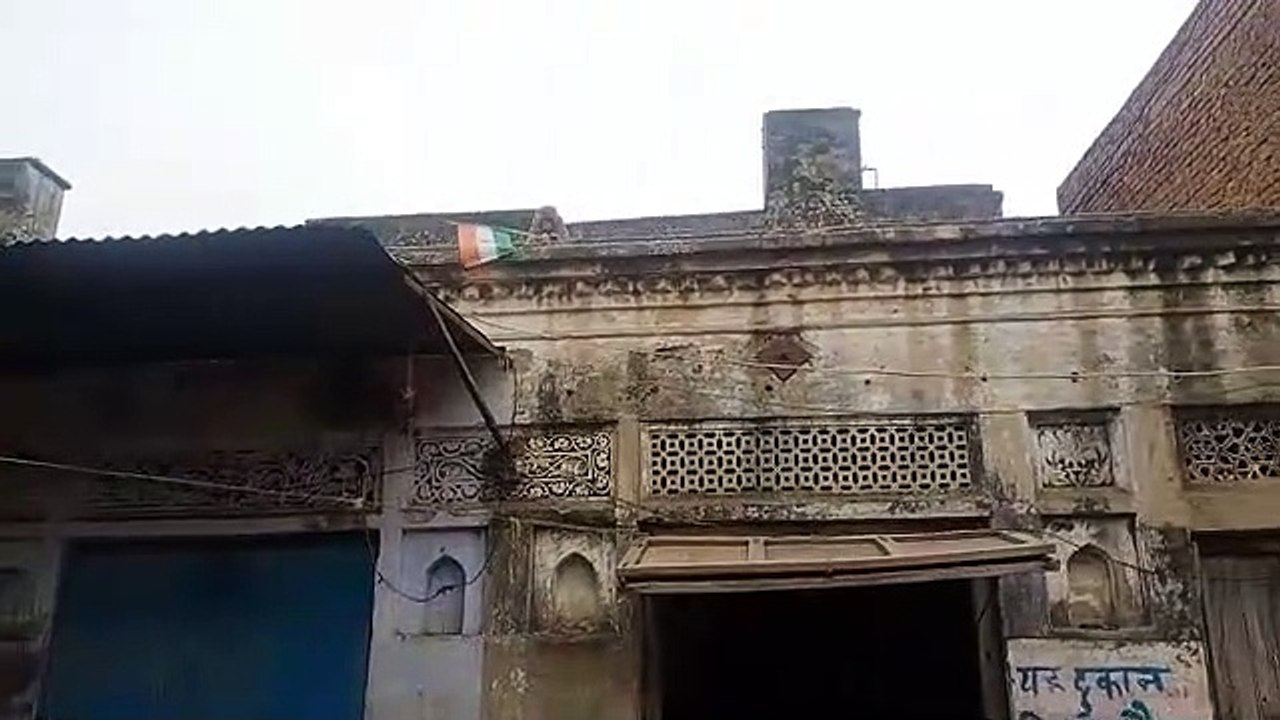 दुकान पर बंदर ने भी झंडा फहराया,वीडियो सोशल मीडिया पर वायरल