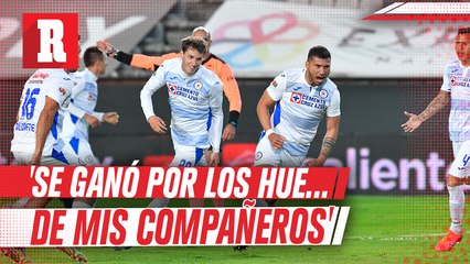 Santi Giménez tras victoria de Cruz Azul: 'Se ganó por los hue... de mis compañeros'