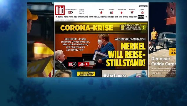 El 'mea culpa' de Angela Merkel en el Foro de Davos por la gestión de la pandemia