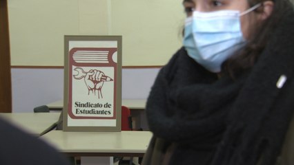 Coral Latorre, secretaria general del Sindicato de Estudiantes