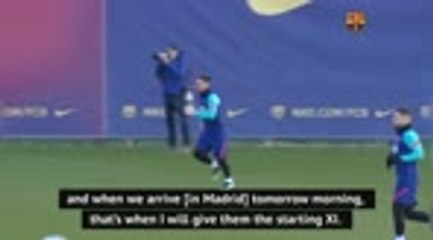 Messi not certain to start for Barca at Vallecano