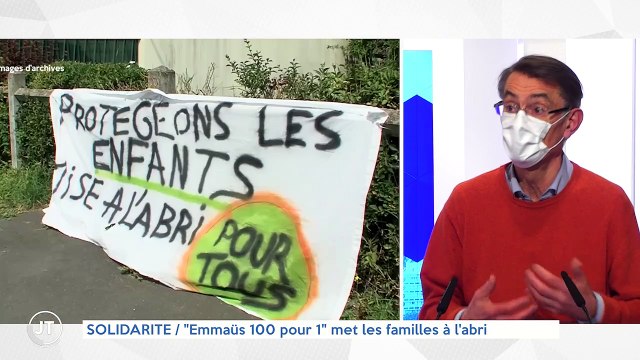 SOLIDARITE / Emmaüs 100 pour 1 met les familles à l'abri