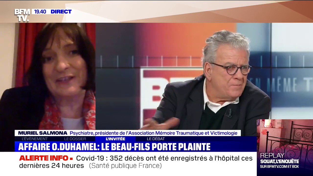 Muriel Salmona (Association Mémoire Traumatique et Victimologie) "lutte pour qu'il y ait une imprescriptibilité" des faits dans les affaires d'inceste