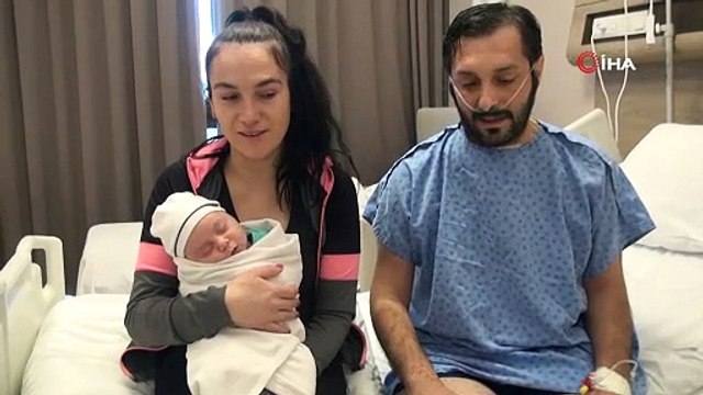 Koronavirüs hastası yoğun bakım ünitesindeyken aynı hastanede oğlu dünyaya geldi