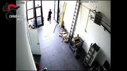 Modena - Furti ai bancomat, presa banda di nomadi (26.01.21)