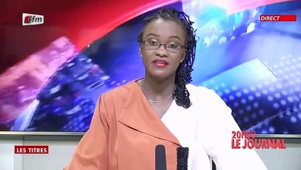 JT Français 20h du 26 Janvier 2021 présenté par Astou Mbene Thioub