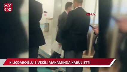 Kılıçdaroğlu, Muharrem İnce'ye katılacağı iddia edilen 3 vekil ile görüştü