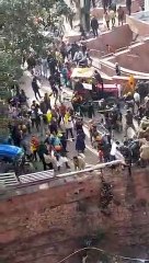 police wale bhajaye delhi police vs farmers