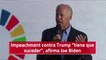Impeachment contra Trump "tiene que suceder", afirma Joe Biden