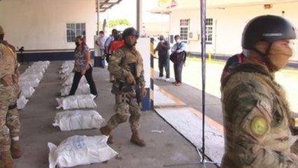 Autoridades panameñas incautan más de una tonelada de droga