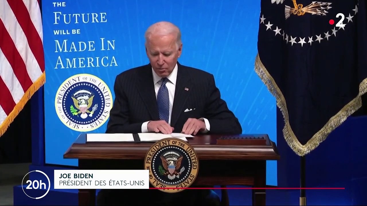 États-Unis : Joe Biden signe un décret aux accents trumpistes