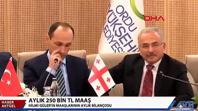 AKP'li Ordu Belediye başkanı Hilmi Güler'in, aylık 250 Bin TL maaşı gündemden düşmüyor!!! Başkanın 250 bin liralık maaşı tartışma çıkardı