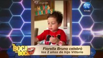 Fiorella Bruno tras la publicación de Fernando Tufiño por el cumpleaños de su hijo