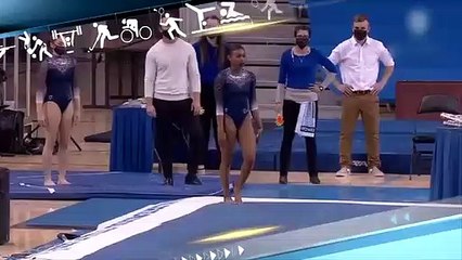 [스포츠영상] 무대를 찢어놓은 환상의 마루 연기