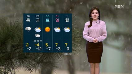 오늘도 평년보다 온화…내일 전국 비·눈