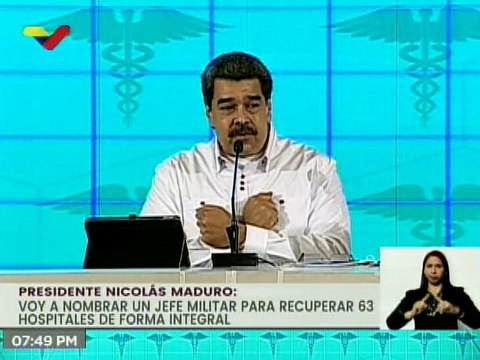 Pdte. Maduro autoriza creación de un equipo por estado para reparar aparatos e insumos médicos