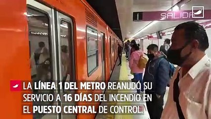 ¡Reabrieron la Línea 1 del STC #Metro! | CHILANGO