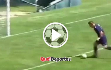 ¡Acrobacia mortal y golazo!