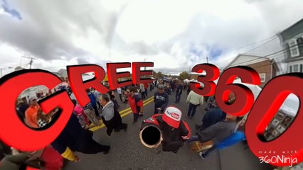 Bedford fall foliage 2019 in 360 with 3D text l Film and animation