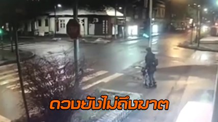 ปาฏิหาริย์มีจริง ! นาทีแม่-ลูก โกงตาย รอดจากอุบัติเหตุสยองแค่คืบ
