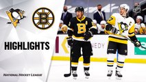 Penguins @ Bruins 01/26/2021 | NHL Highlights