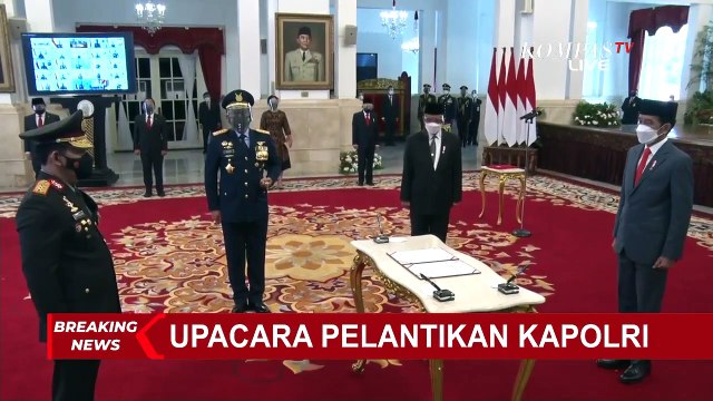 Listyo Sigit Prabowo Resmi Jadi Kapolri Gantikan Idham Azis