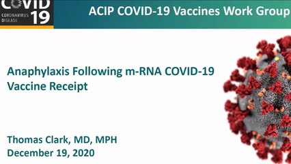 CDC Report Pfizer Vaccine